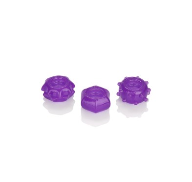 Pierścień-REVERSIBLE RING SET PURPLE